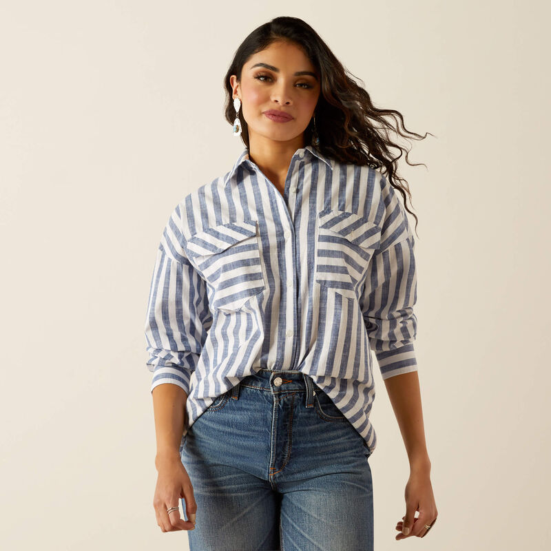 Baggy Button Up Shirt