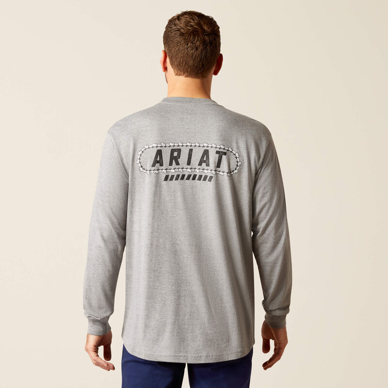Rebar Cotton Strong Chainsaw Logo T-Shirt