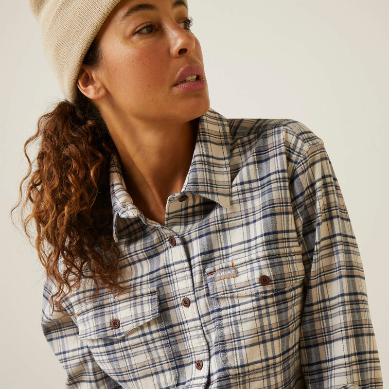 Rebar Flannel DuraStretch Work Shirt
