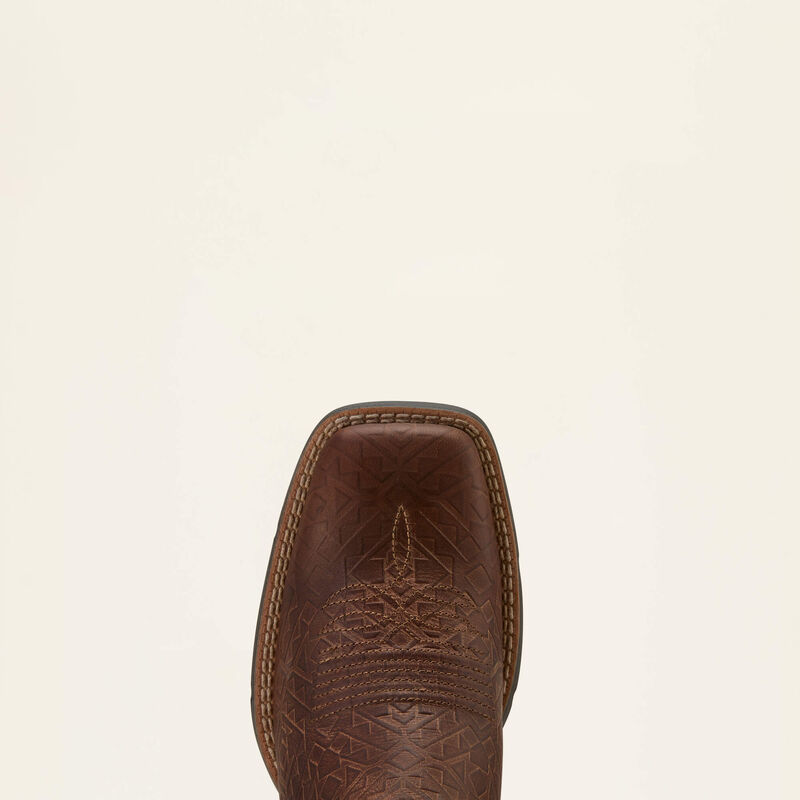 Round Up Wide Square Toe StretchFit Western Boot