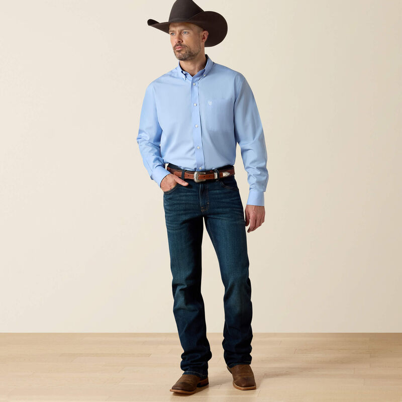 Wrinkle Free Solid Classic Fit Shirt