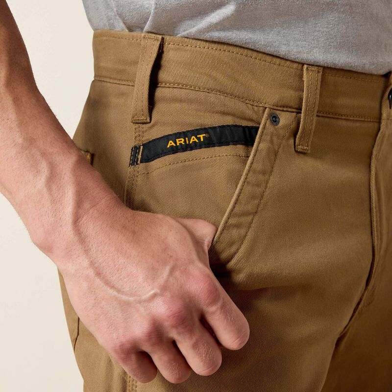 Rebar M4 Relaxed DuraStretch Washed Twill Dungaree Boot Cut Pant