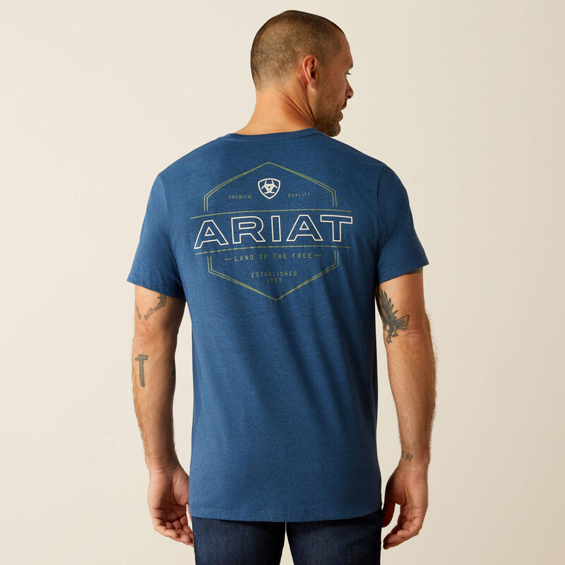 Ariat Line Frame Hex T-Shirt