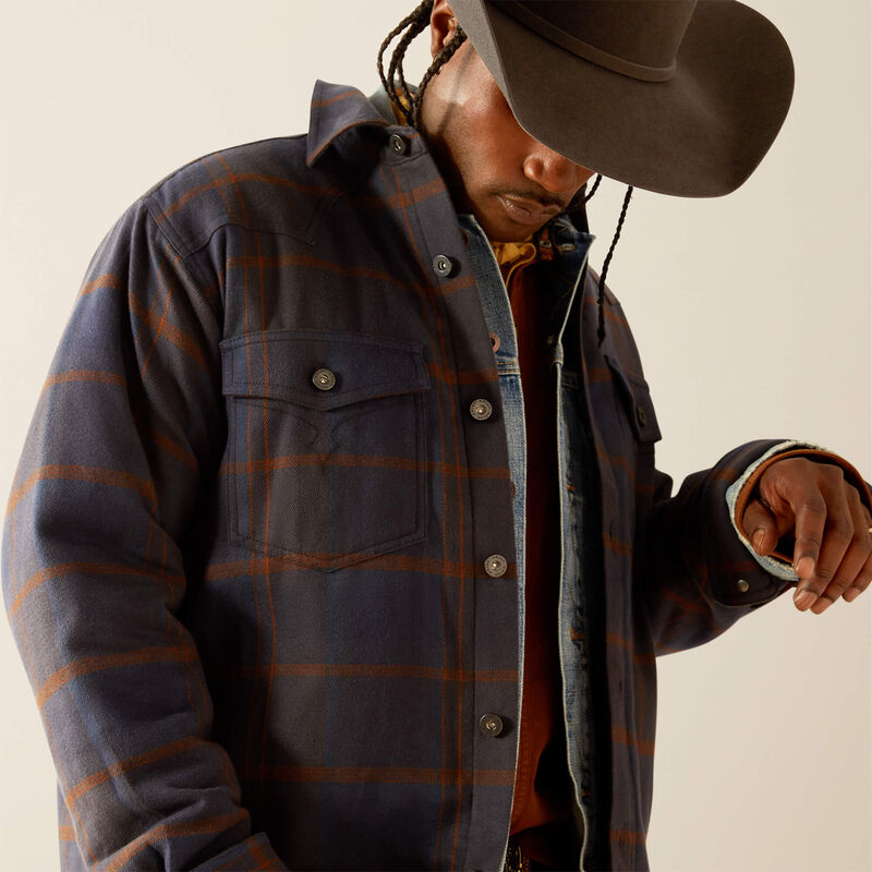 Yellowstone Midnight Fair Quilted Shirt Jacket