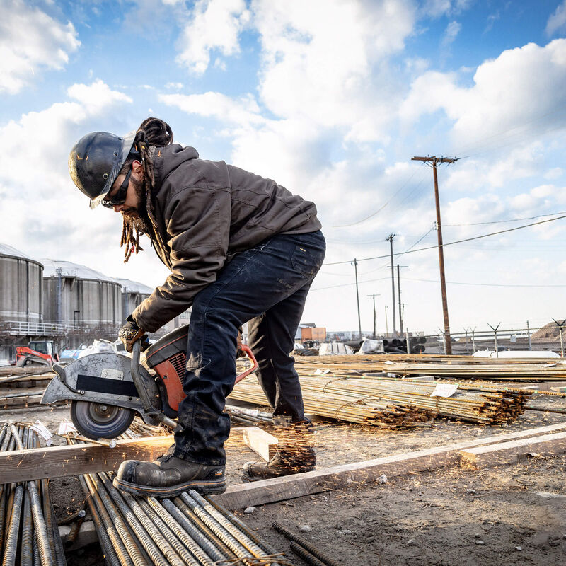 Rebar M4 Low Rise DuraStretch Made Tough Double Front Stackable Straight Leg Pant