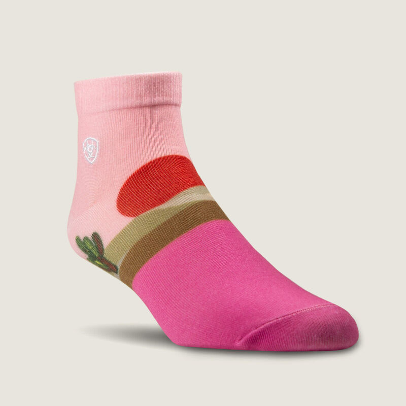 Lucky Clover Mid Calf Everyday Performance Wool Sock