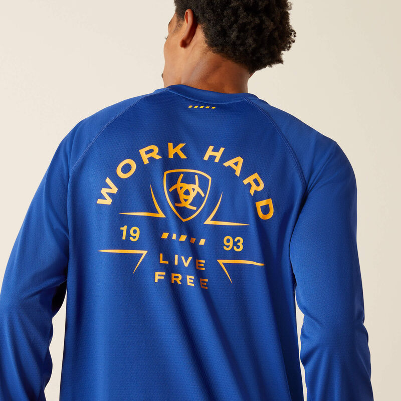 Rebar Heat Fighter Work Hard T-Shirt