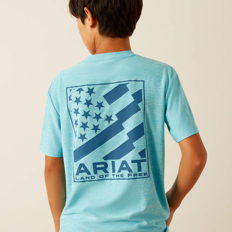 Diagonal Flag Charger T-Shirt