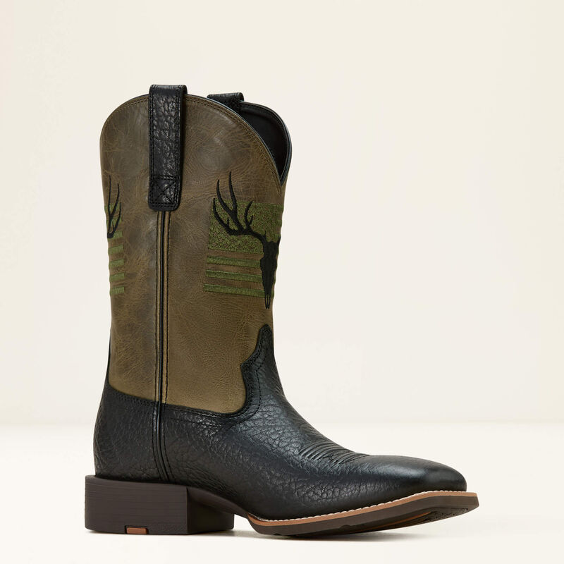 Sport Antlers Cowboy Boot