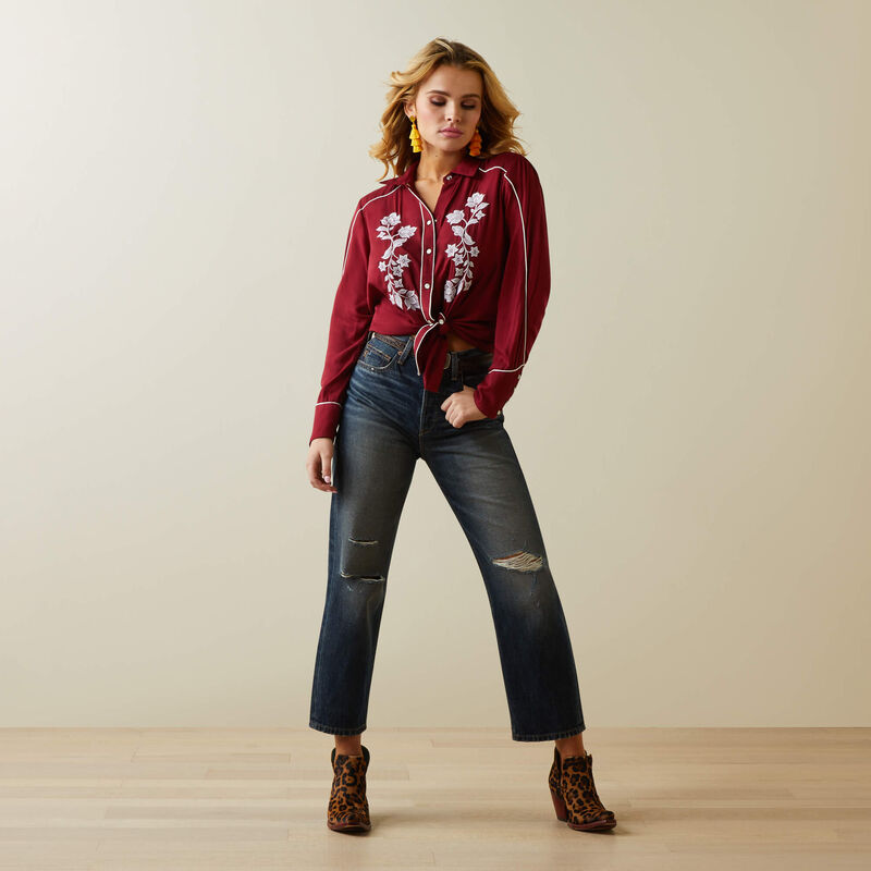 Ultra High Rise Tomboy Straight Jean