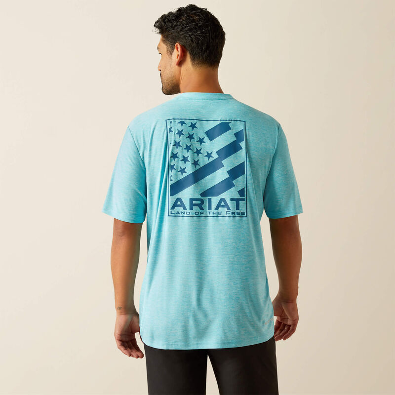 Diagonal Flag Charger T-Shirt