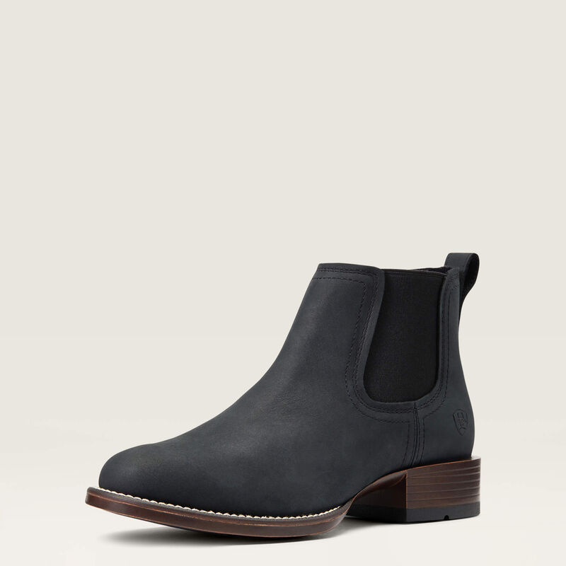 Booker Chelsea Round Toe Western Boot