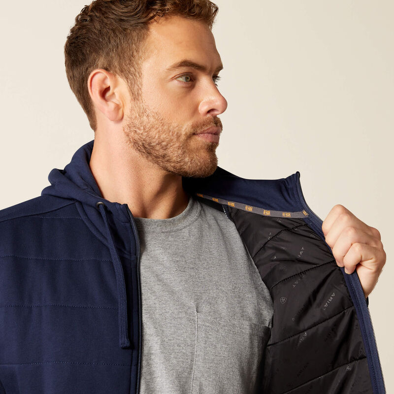 Rebar All-Weather Insulated Full Zip Hoodie