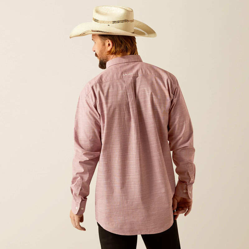 Solid Slub Classic Fit Shirt
