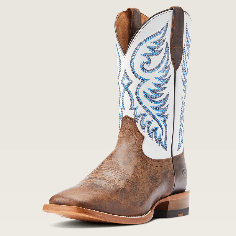 Wiley Wide Square Toe Cowboy Boot