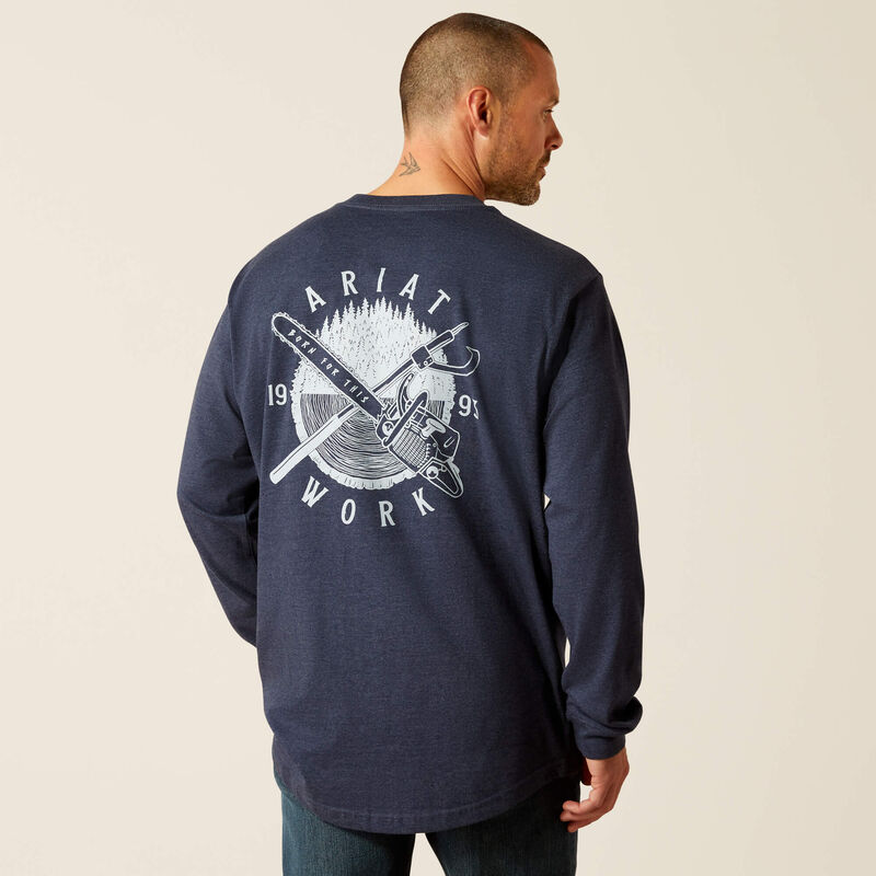 Rebar Cotton Strong Chainsaw T-Shirt