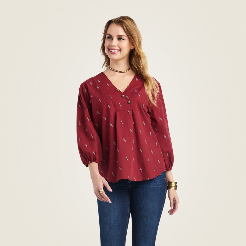 Peasant Top Chimayo Blouse