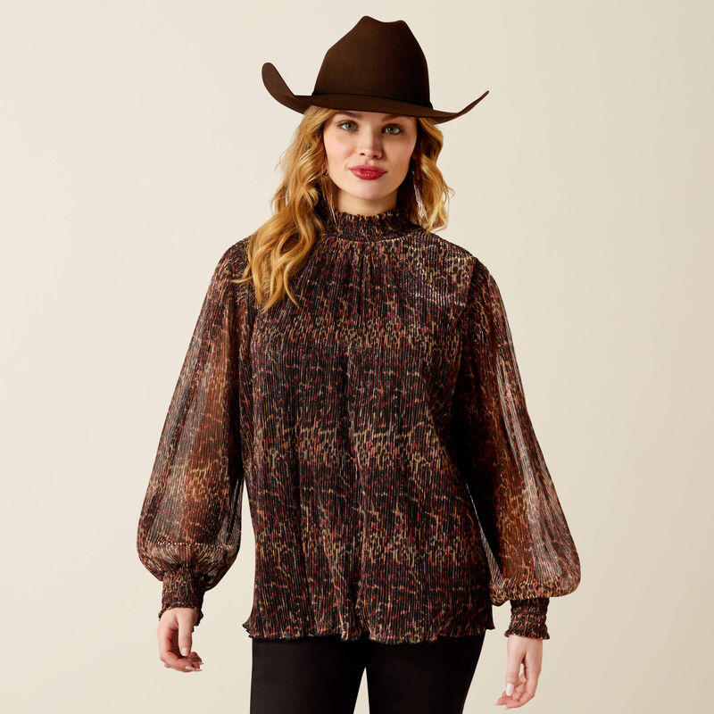 Plume Pleated Shirt