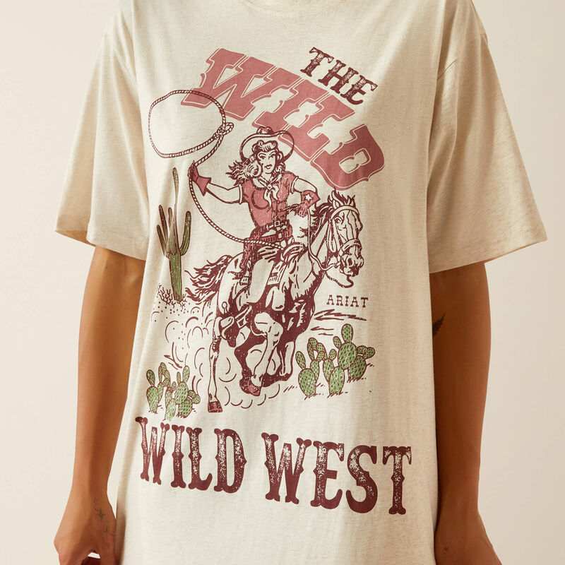 Wild Cowgirl Tee Dress