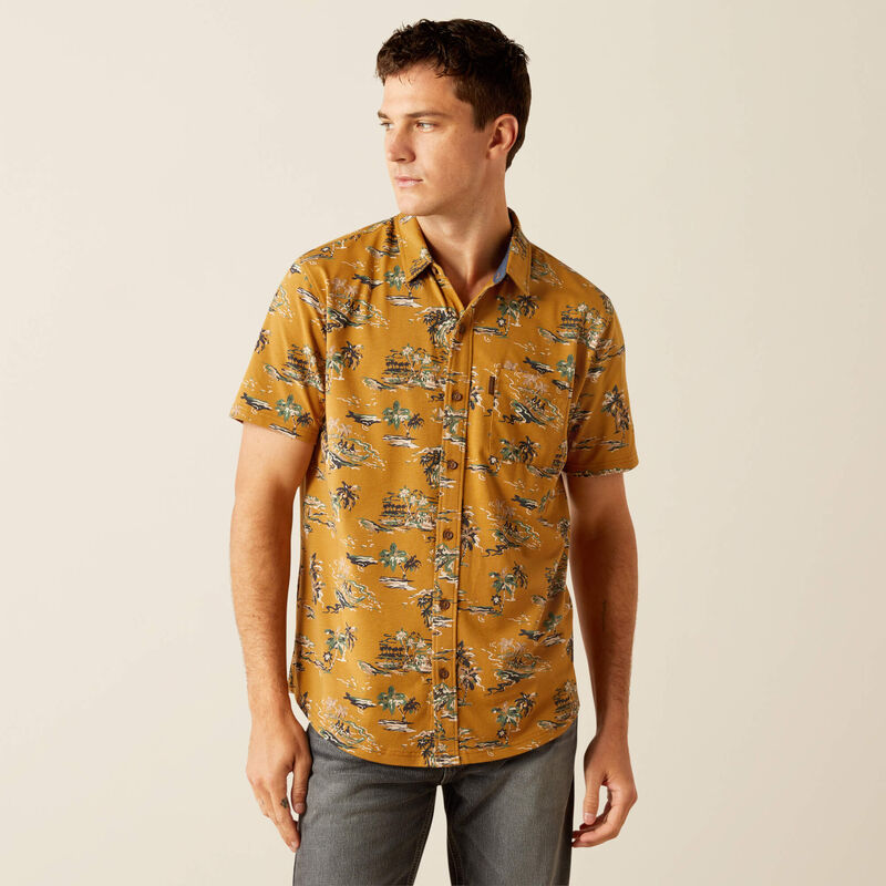 Retro Button Down Shirt