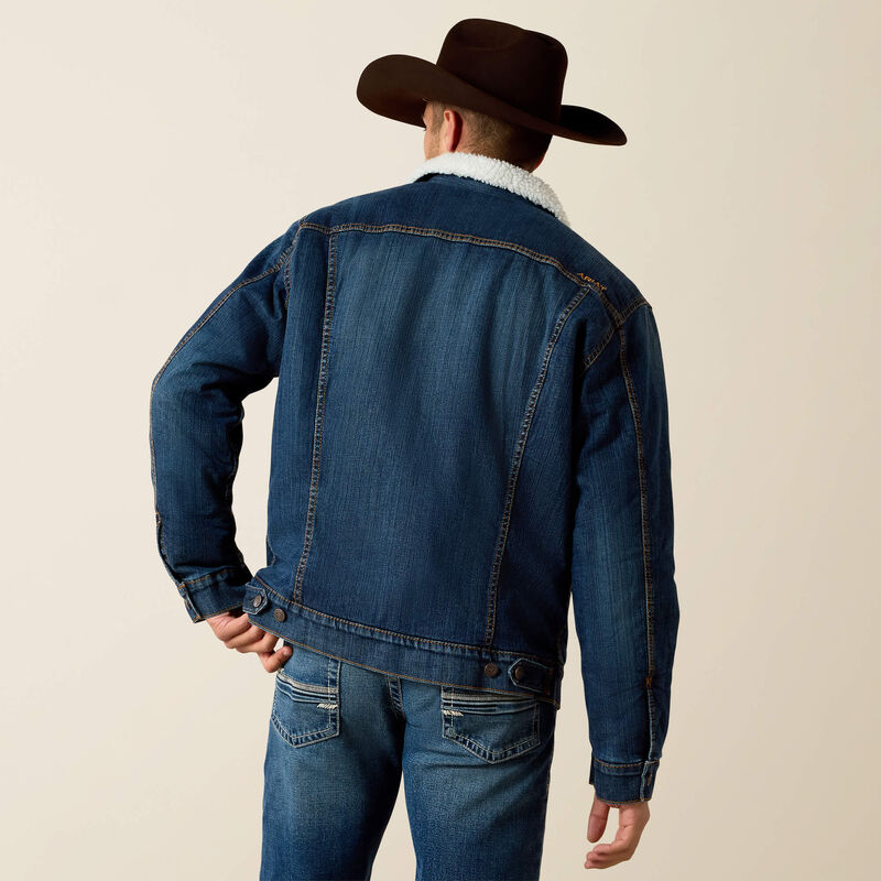 Sherpa Lined Trucker Jacket