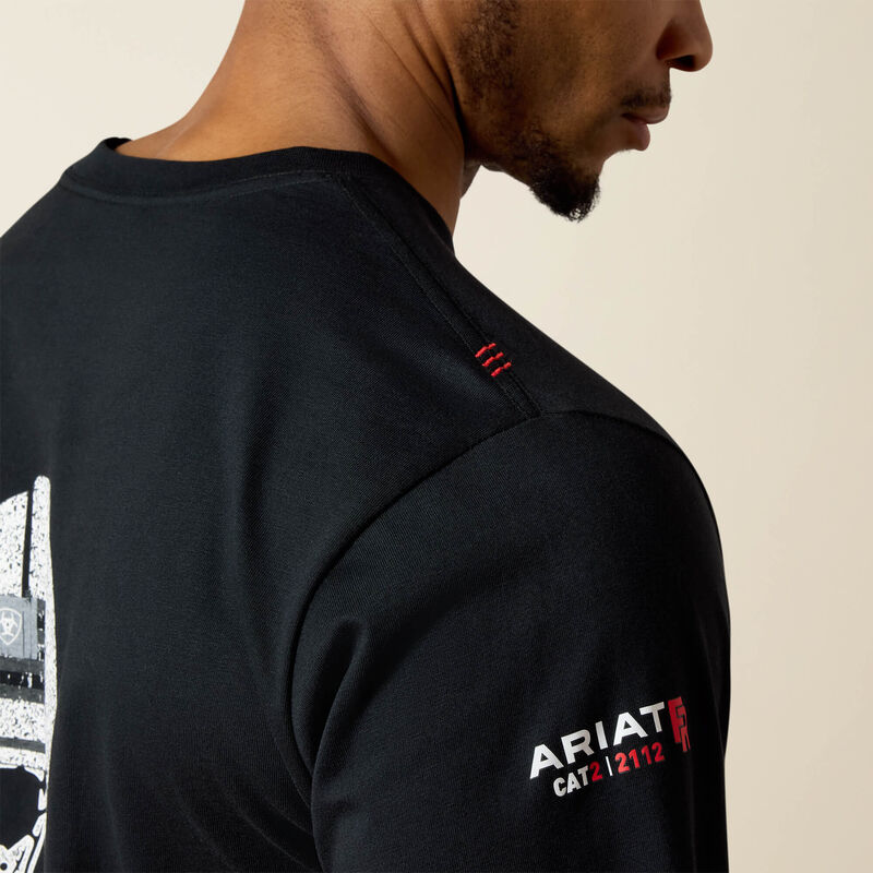 FR Roughneck Skull Logo T-Shirt