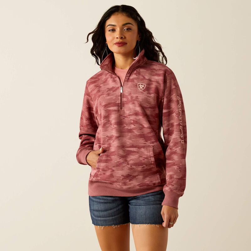 Logo 1/2 Zip Sweatshirt