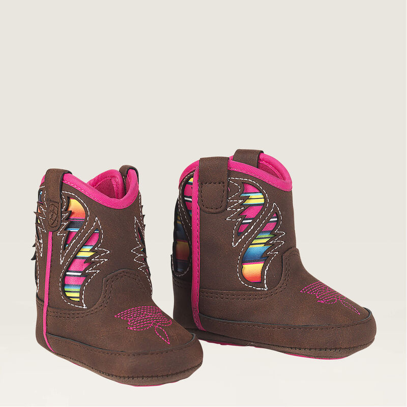 Infant lil stompers flora boot