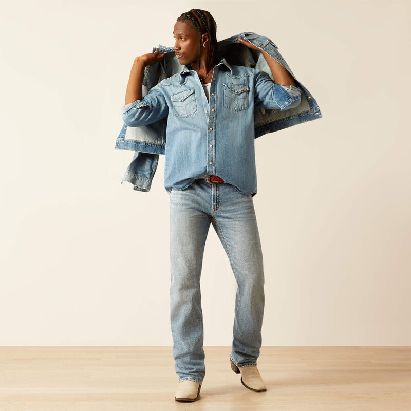 M5 Straight Yellowstone Rider Straight Leg Jeans