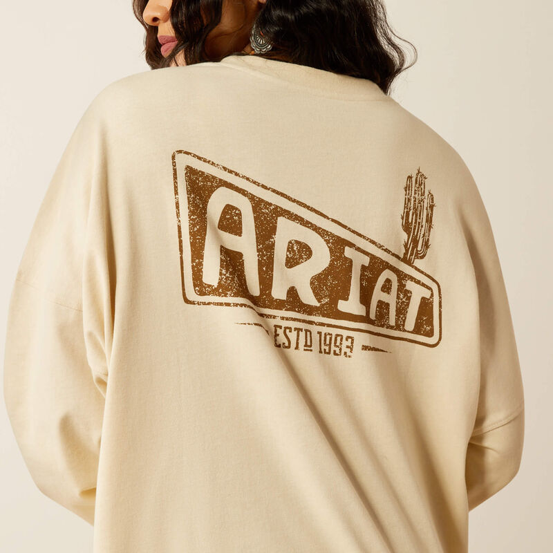 Canvas Oversized T-Shirt