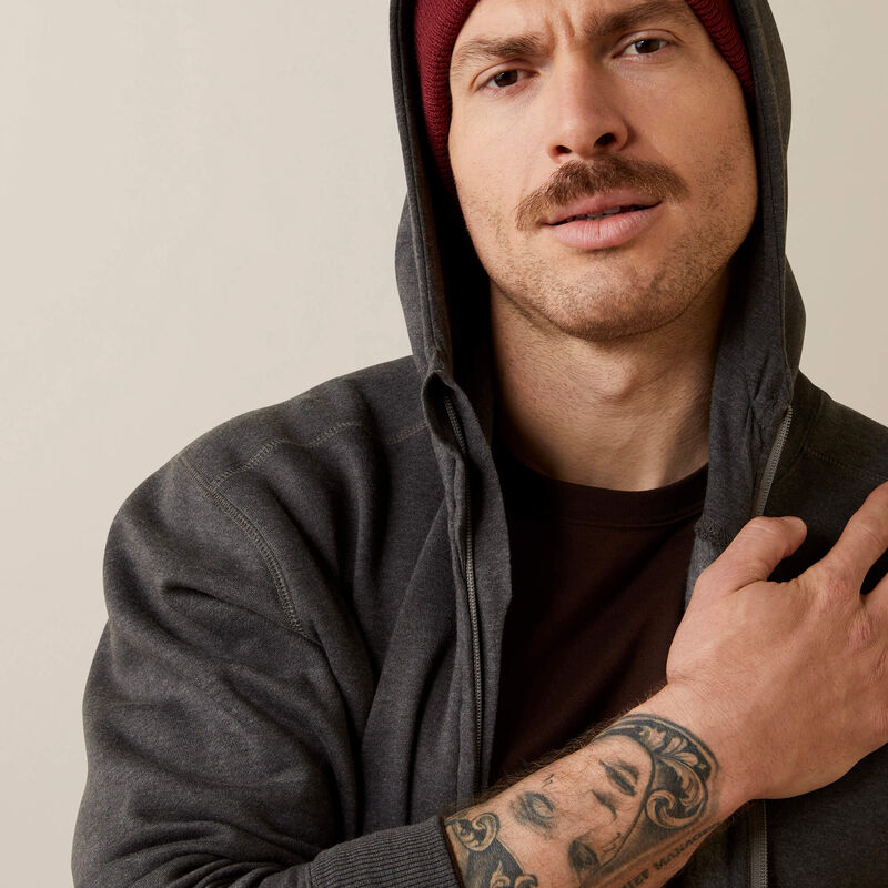 Rebar Born For This Full Zip Hoodie