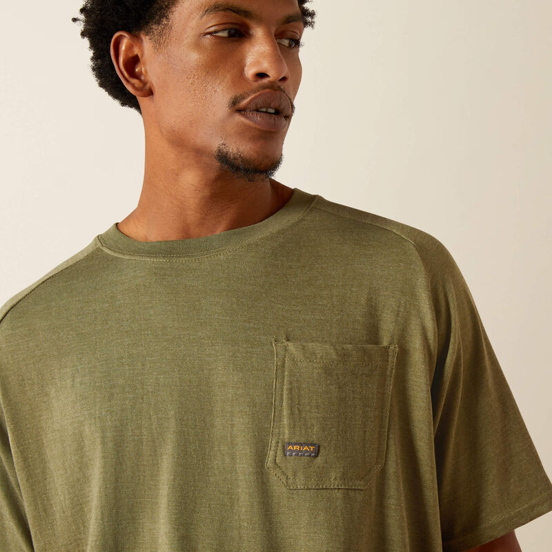 Rebar Cotton Strong Badge T-Shirt