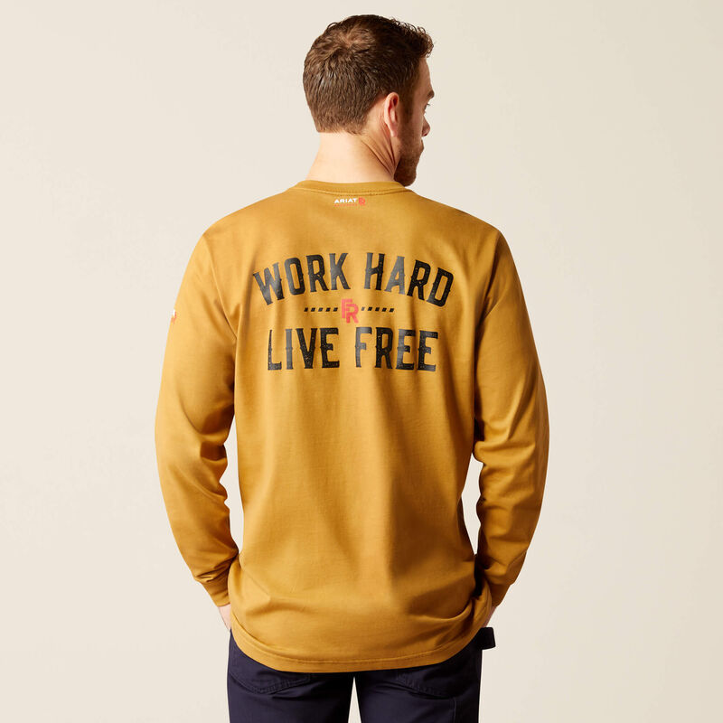 FR Work Hard Live Free T-Shirt