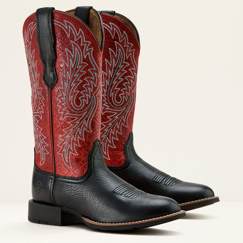 Round Up W Toe StretchFit Western Boot