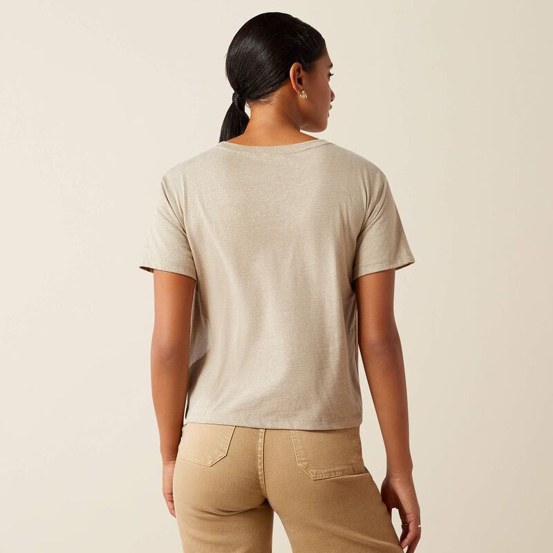 Serif Logo Boxy T-Shirt