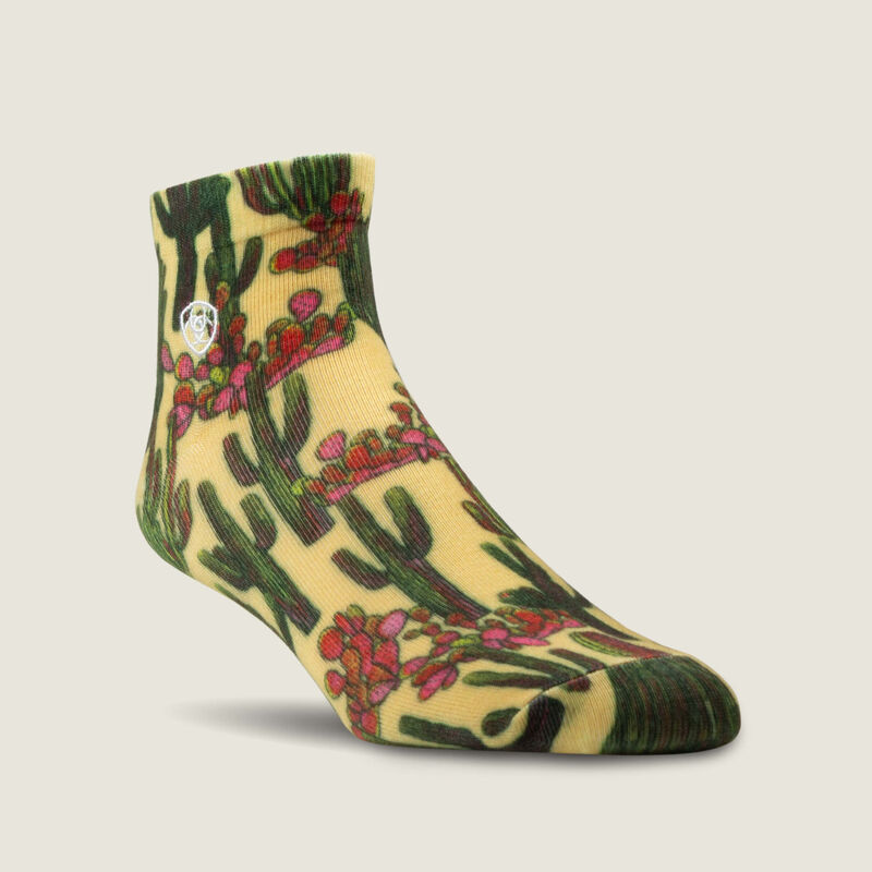 Lucky Clover Mid Calf Everyday Performance Wool Sock