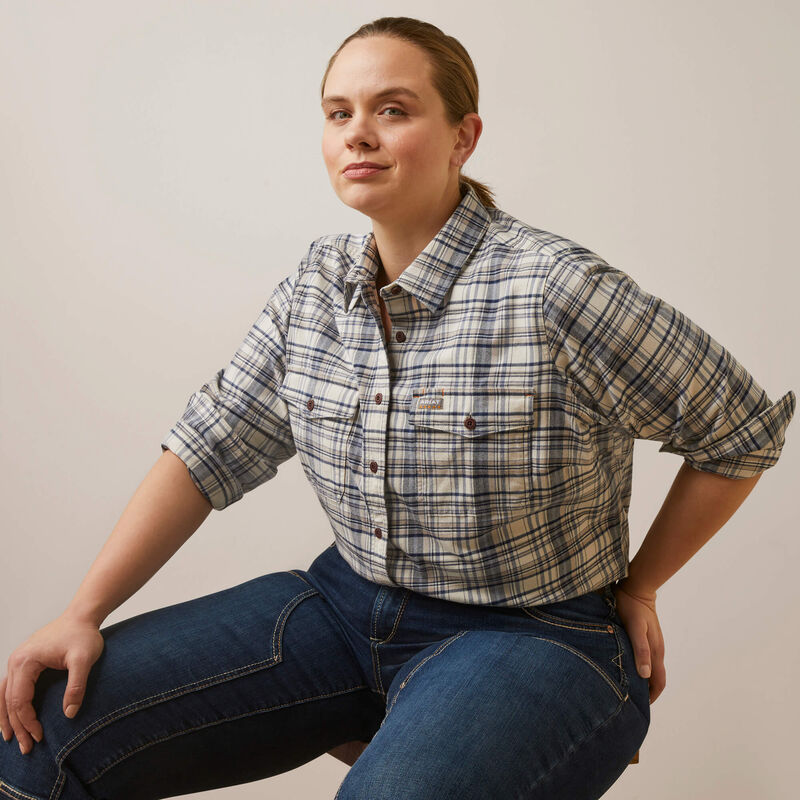 Rebar Flannel DuraStretch Work Shirt