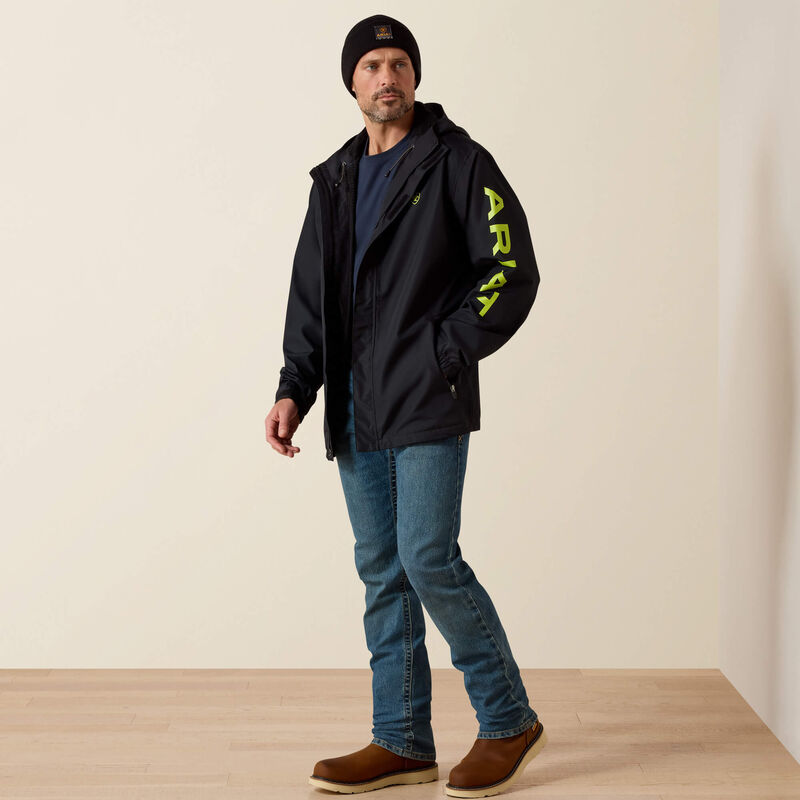 Rebar Stormshell Logo Waterproof Jacket