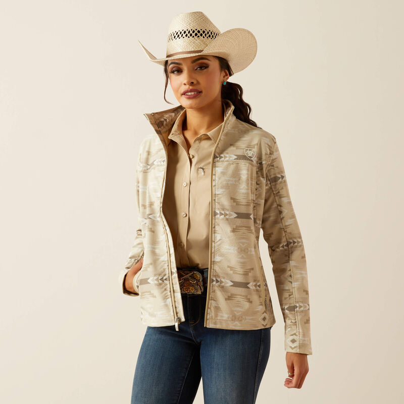 New Team Softshell Print Jacket