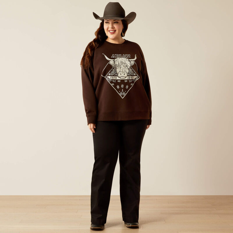 Taurus Oversized Crew Sweatshirt
