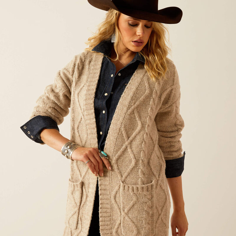 Yellowstone Cozy Fair Cardigan Sweater