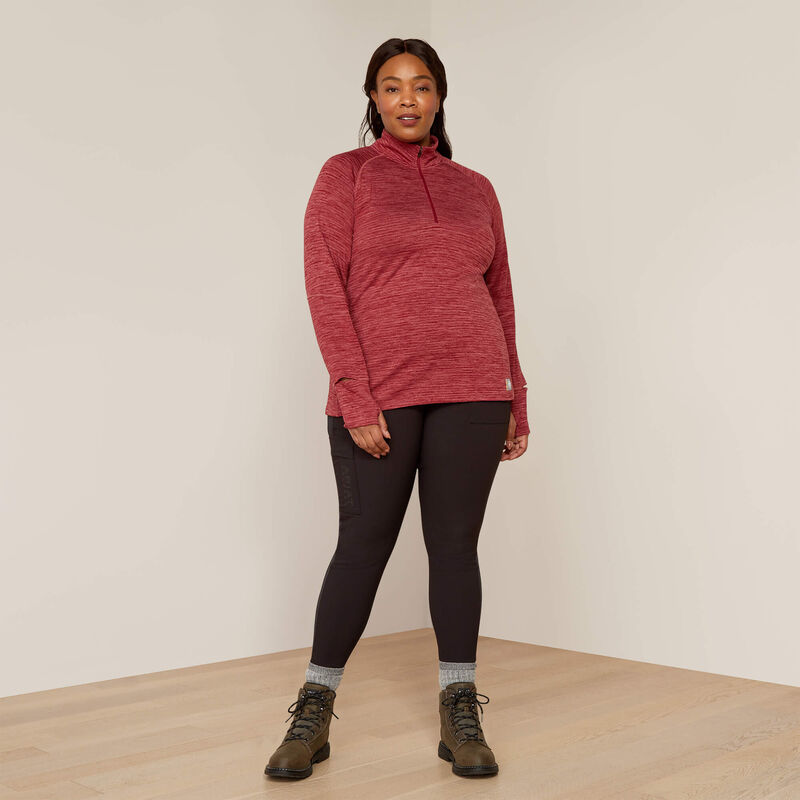 Rebar Gridwork Baselayer 1/4 Zip T-Shirt