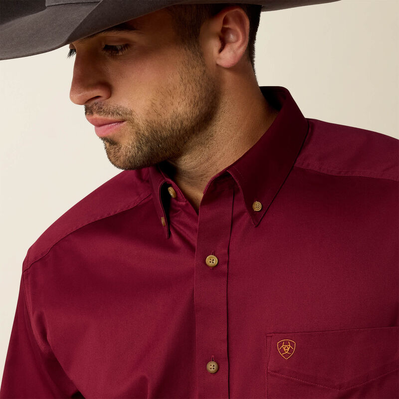 Solid Twill Classic Fit Shirt