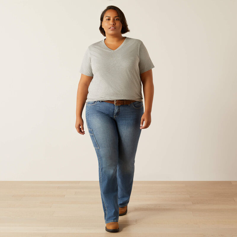 Rebar Cotton Strong Standard V-Neck T-Shirt