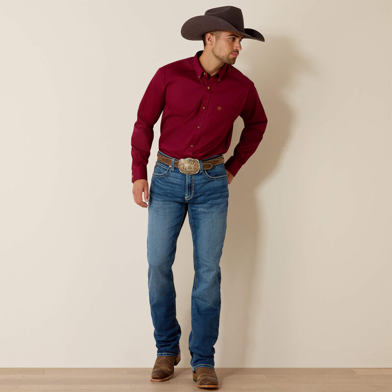 Solid Twill Classic Fit Shirt