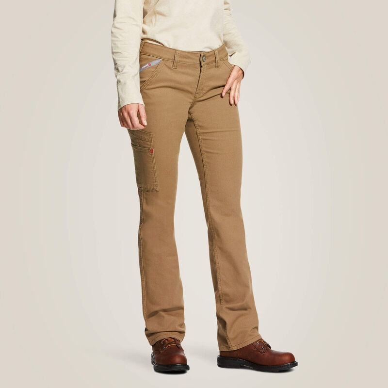 FR Stretch DuraLight Canvas Stackable Straight Leg Pant