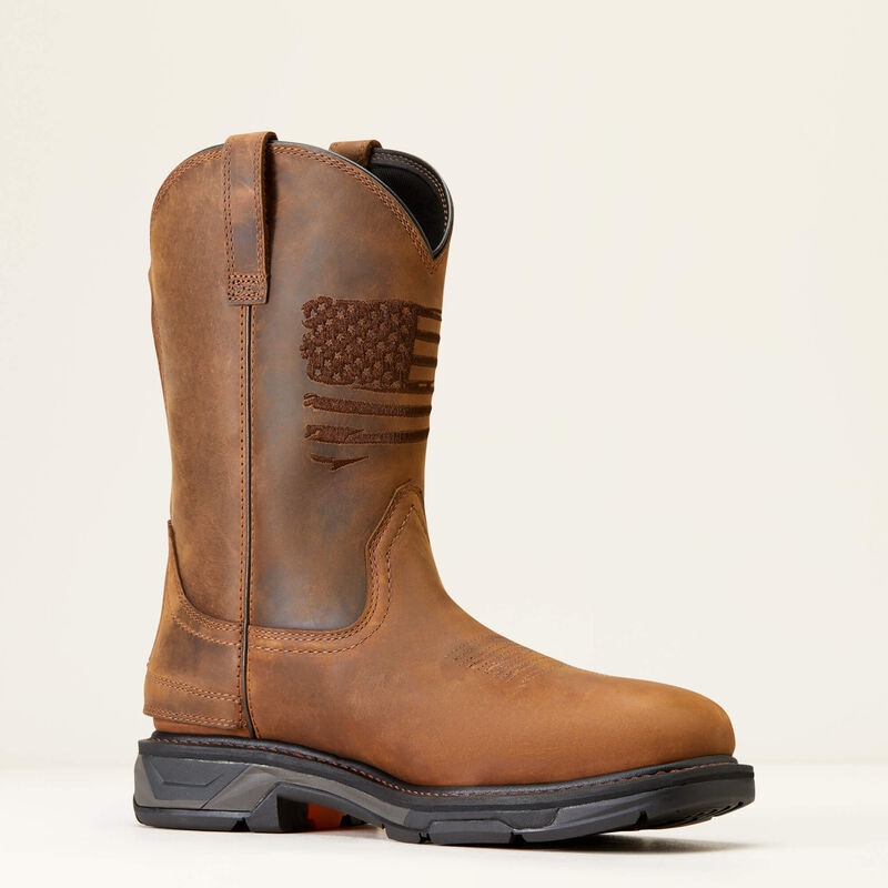 WorkHog XT Patriot EZ Zip Carbon Toe Work Boot