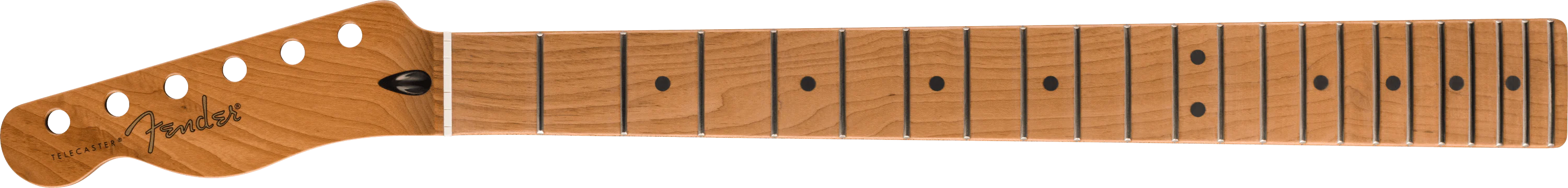 Satin Roasted Maple Telecaster LH Neck, 22 Jumbo Frets, 12
