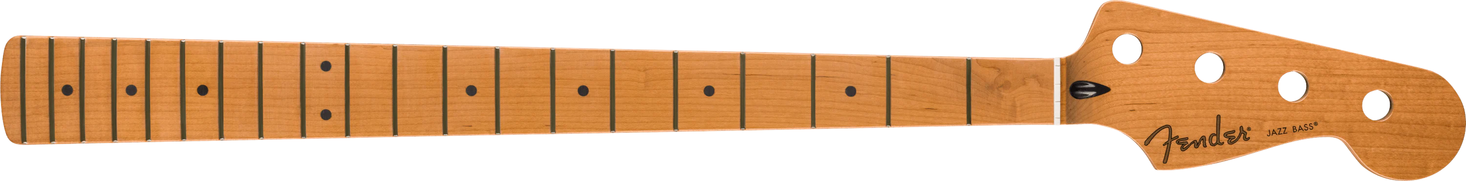 Satin Roasted Maple Jazz Bass® Neck, 20 Jumbo Frets, 12