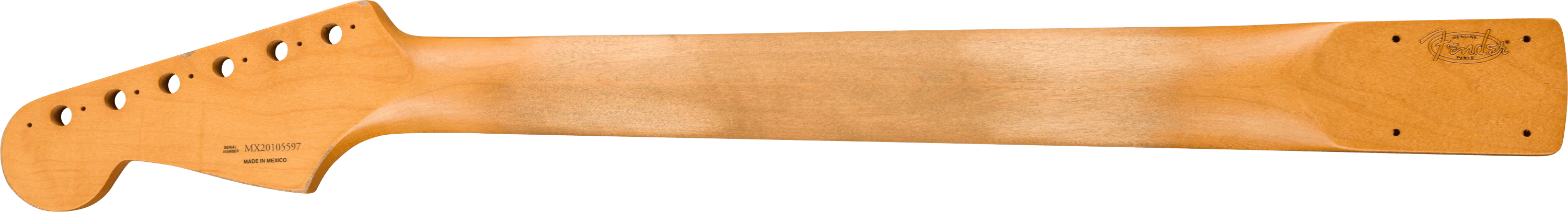 Road Worn® 60's Stratocaster® Neck, 21 Vintage Tall Frets, Pau Ferro, C Shape